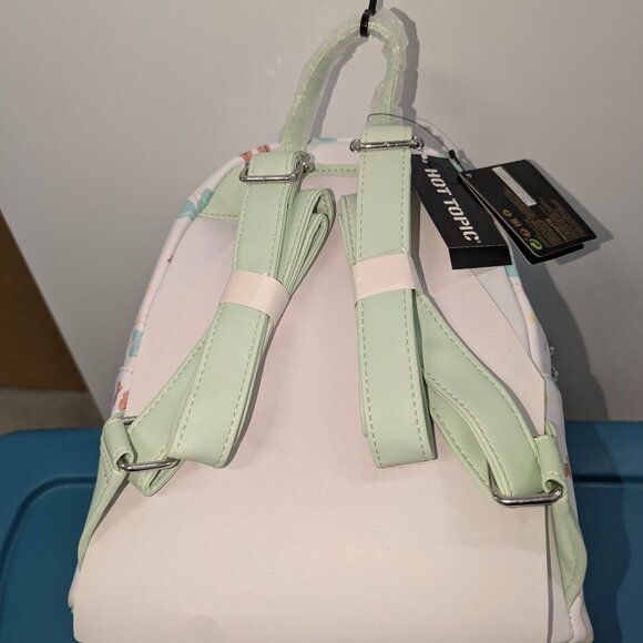Loungefly Disney Chibi Snow White & Forest Friends Mini Backpack - White - NEW main image 5